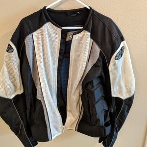 Joe Rocket Padded Mesh Motorcycle Jacket (L)